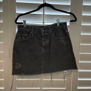 Mother Denim Skirt
